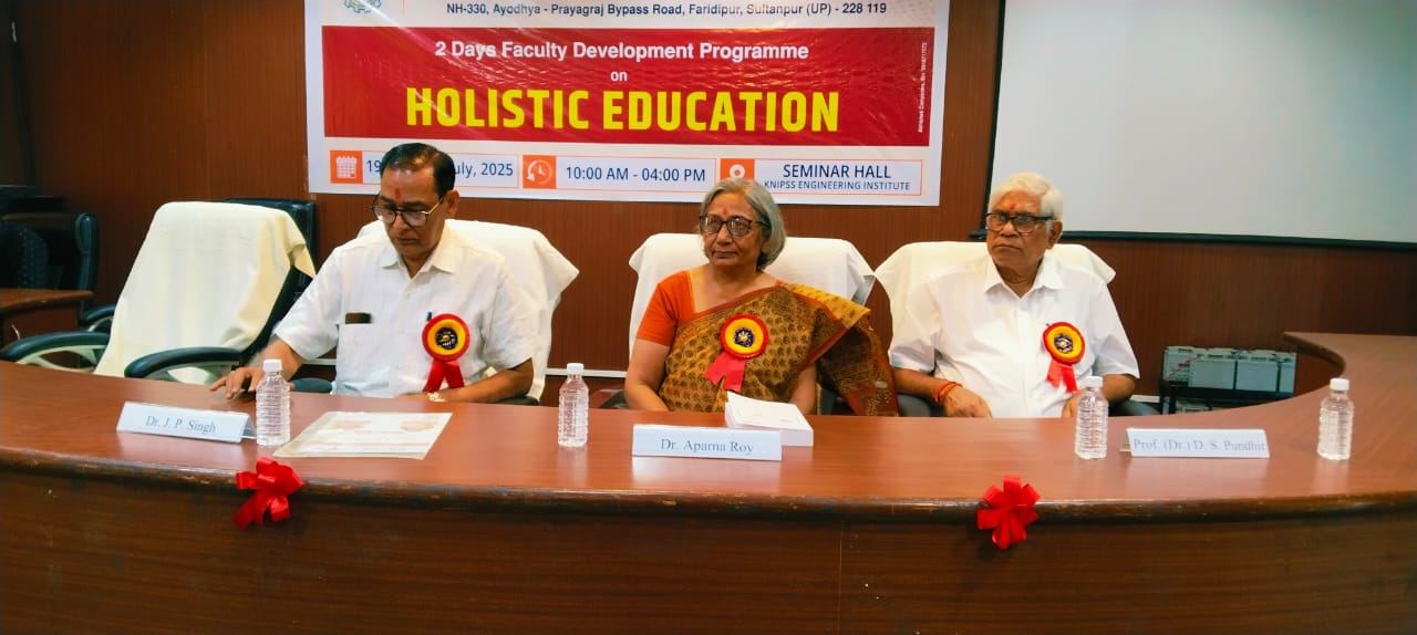 2 day Faculty Development Program held in KIPSS, Sultanpur, U.P, 19-20 July 2025