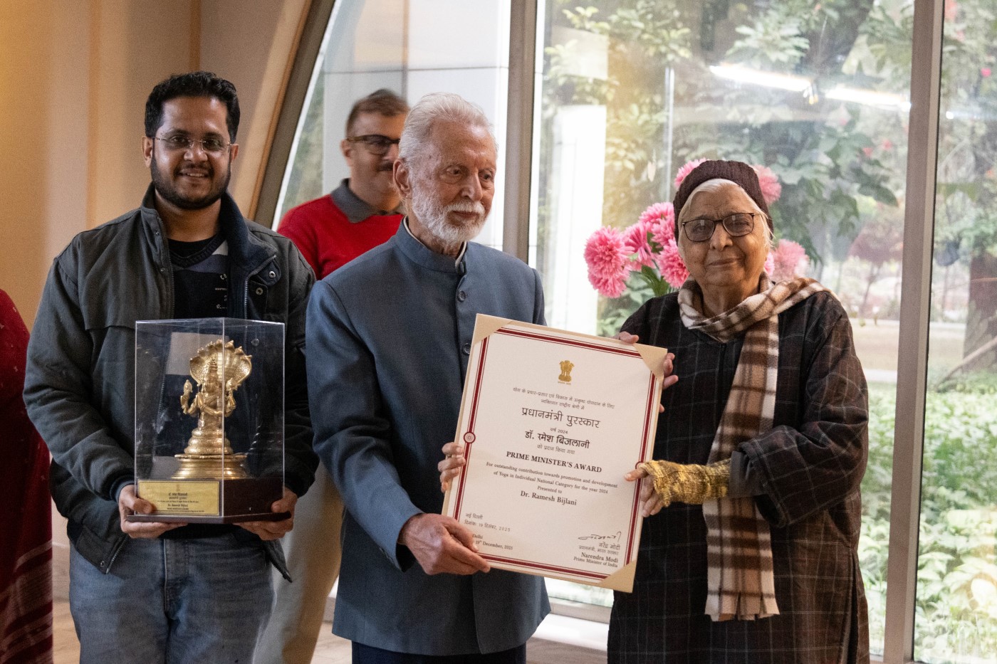 Prime Minister's Award to Dr. Ramesh Bijlani