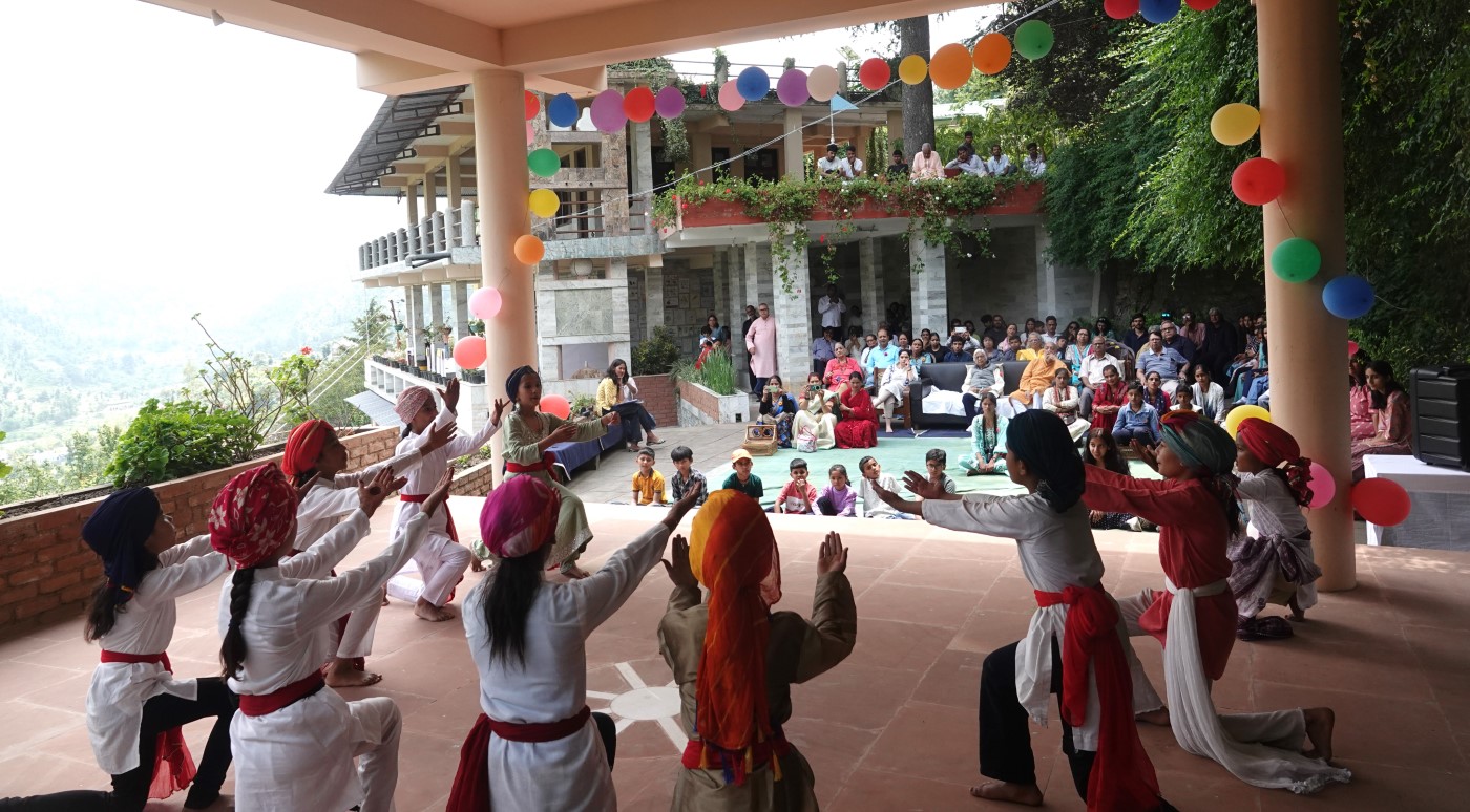 Enshrinement of Relics day in Madhuban