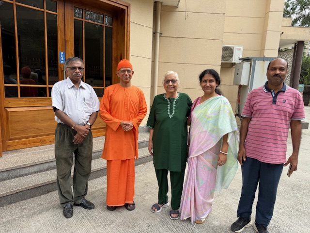 Tara Jauhar's visit to Ramakrishna Mission